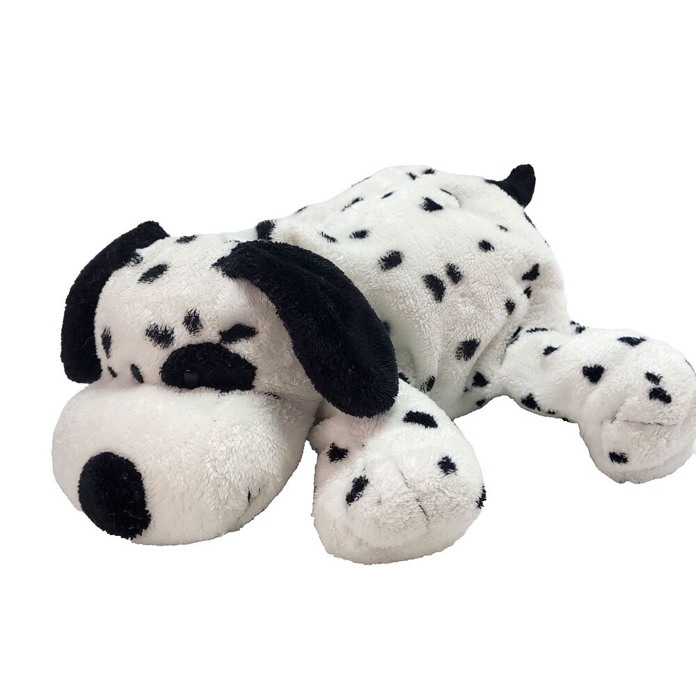 TY 2006‎ Dotters Dalmatian Dog Pluffies Plush 10" Tylux Floppy Puppy vtg stuffed